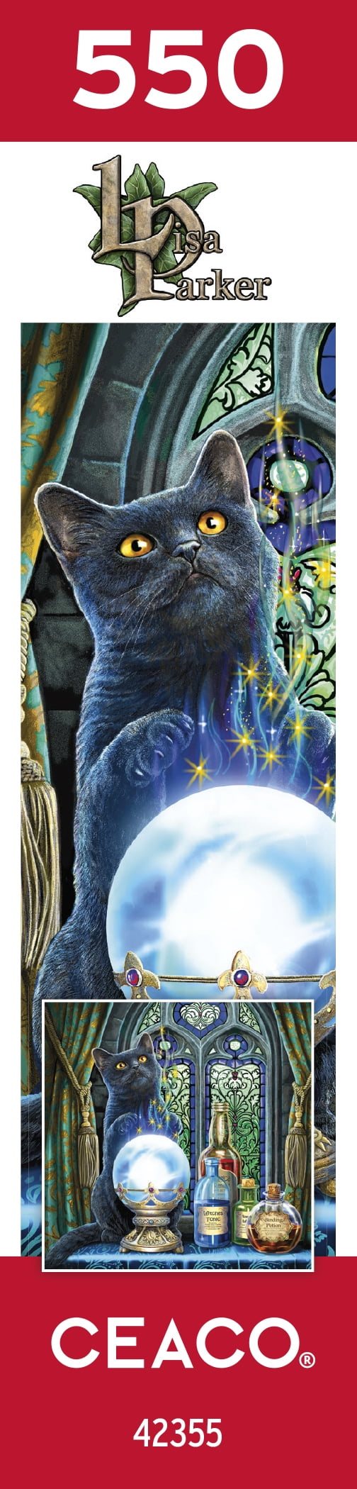 Ceaco - Night Spirit - The Witches Apprentice - 550 Piece Interlocking Jigsaw Puzzle