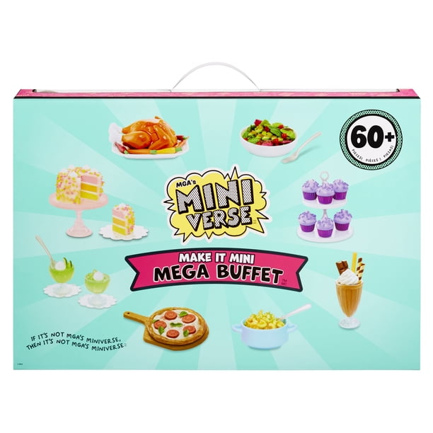 MGA Miniverse Make It Mini Mega Buffet, Collectibles Age 8+