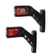 thumbnail image 1 of 2 X LED Red White Amber Side Rubber Indicator Marker Lights Stalk Outline Lamps for Truck Lorry Trailer, 1 of 5