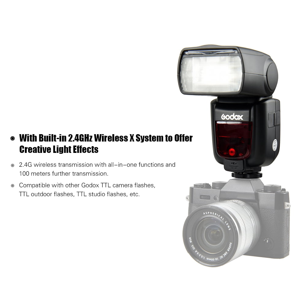 T1/X-Pro1/X-T10/X-E1/x-a3/x100 F/X100T Godox ThinkLite tt685 F cámara ttl Flash Alta Velocidad 1/8000s GN60 para cámara Digital Fuji X-Pro2/x-t20/x-t2/X