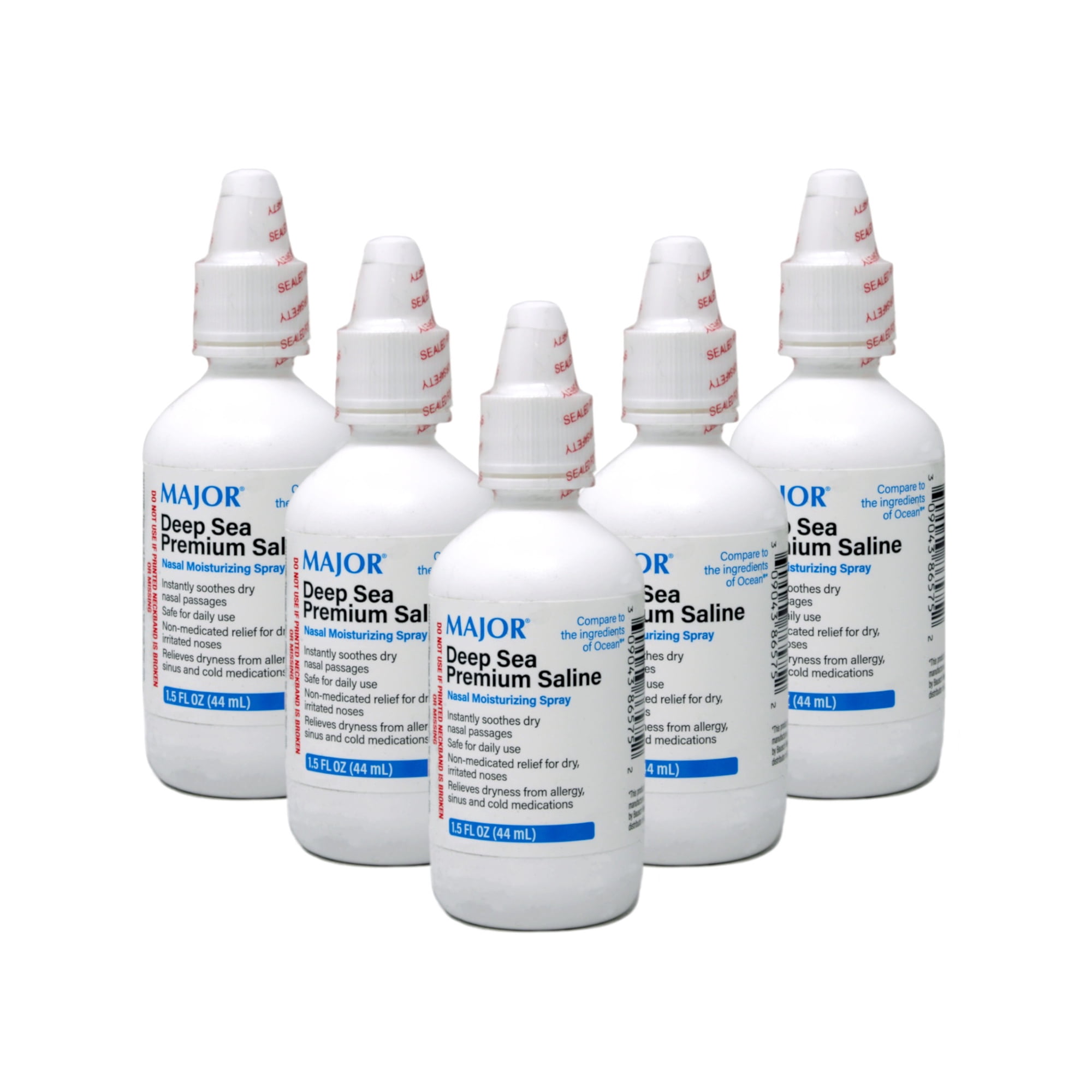 Major Deep Sea Nasal Spray 1.5 oz. (Pack of 5)