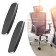 thumbnail image 6 of koolsoo 2x Office Chair Replacement Arm Pads PU Durable Modern Simplicity Soft Support Computer Chair Parts Easy to Install Universal 25.5x8.5cm, 6 of 8