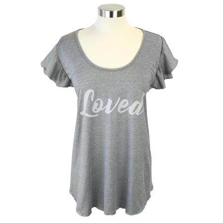 Itzy Ritzy T-Shirt Nursing Cover - Graphic Tee-Inspired Breastfeeding Cover Slips Over Head and Provides Full Coverage and Privacy While Nursing Baby, Gray