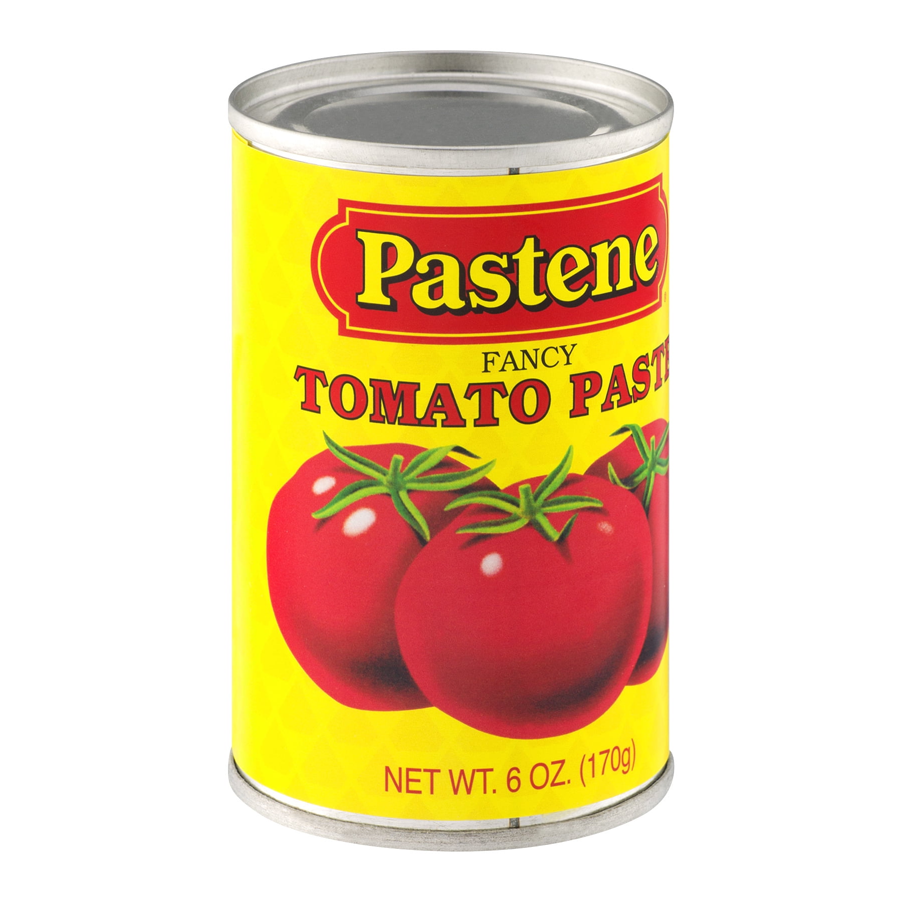 Pastene Fancy Tomato Paste 6 oz - Preservative-Free, Ideal for Thickening Soups, Stews, Gravies, No Allergens
