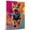 Airedale Terrier, variant on Saluki Dog Running Art Stretched Canvas Size 8x12 – Saluki Dog Playing Running Wall Art, Dog Lover Canvas, Sports Theme Decor for Living Room