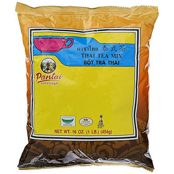 Thai Iced Tea Traditional Restaurant Style,16 oz (1LB.)