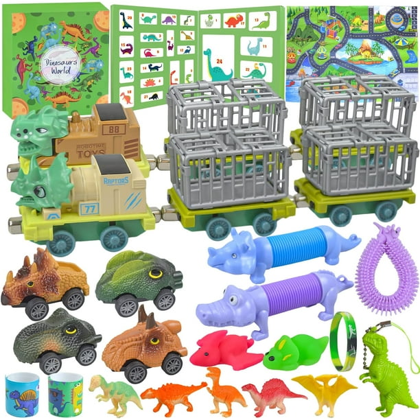 Advent Calendar 2022 Kids Toys, 24 Days Animal Building Blocks