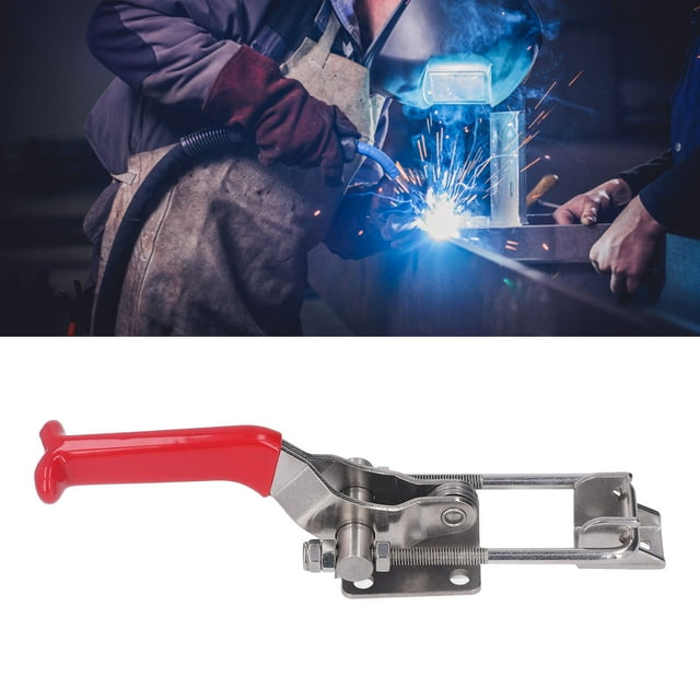 Toggle Clamp, Plastic Handle Lever Clamp Opening Adjustable Firm Fixing for Household Decoration