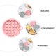 thumbnail image 3 of unbranded 3Ud De Hornear De Silicona Rosa Antiadherente Para Preparar Postres, 3 of 8