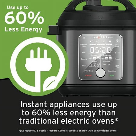 Instant Pot - 6Qt Pro Plus with WiFi 120V - Black