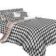 thumbnail image 2 of Twin Size Duvet Cover Sheets Set -  Houndstooth Check, 2 of 3