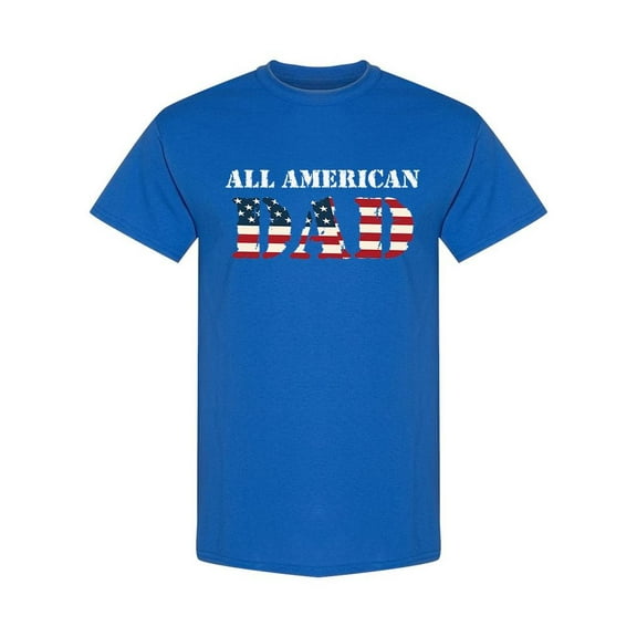 All American Dad! T-Shirt Men -SPIdeals Designs, Male Small
