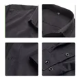 thumbnail image 4 of Camisa Para Hombre Sólido Informal De Corte Ajustado Seda, 4 of 4