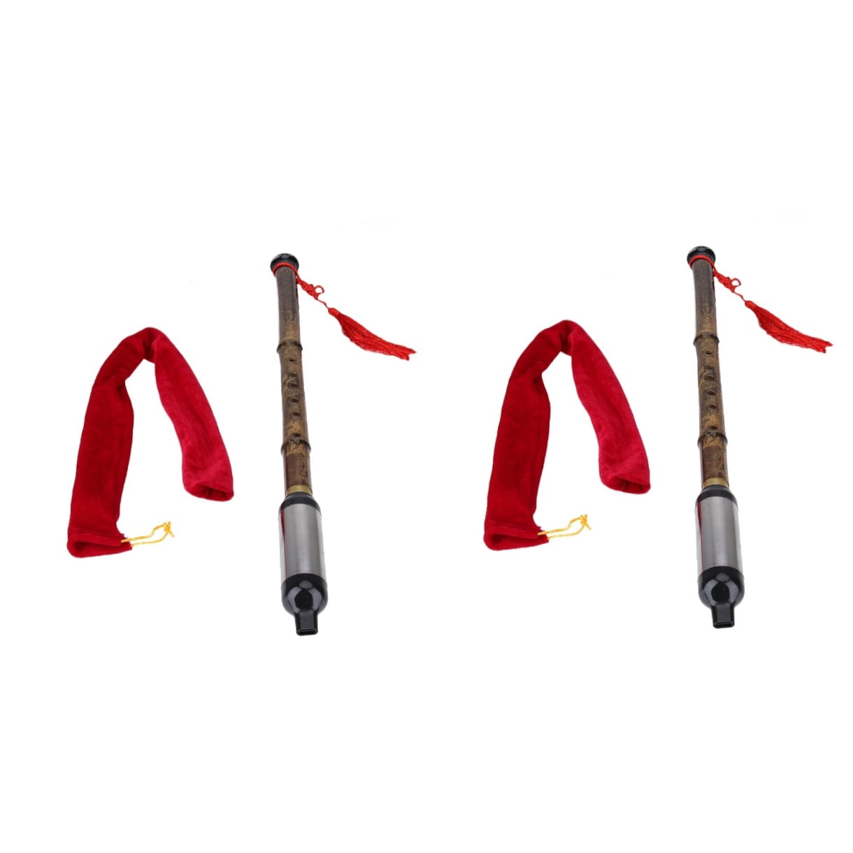 2 Count Chinese Musical Instrument 54.00X3.50X3.50CM