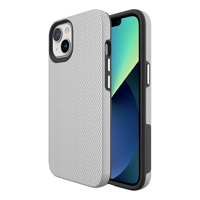 Funda Prodigee Rockee para iPhone 14 y 13 Plata