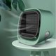 thumbnail image 3 of Ventilador de aire portátil M201 con luz ambiental, 3 velocidades, tanque de 300mL y diseño seguro para niños y mascotas. ¡Enfría y humecta tu espacio personal!, 3 of 7