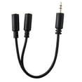 thumbnail image 1 of onn. 3.5 mm AUX Splitter for Multiple Users, 1 of 5