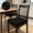 Black, variant on Beforeyayn Office Chair Seat Cover, Desk Chair Seat Slipcover For Adults, Computer Chair Protector, Washable Fabric For All Seasons