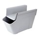 thumbnail image 5 of Organizador de bolsos multifuncional con ruedas para debajo del escritorio, ideal para el espacio de trabajo. Gris, 5 of 7