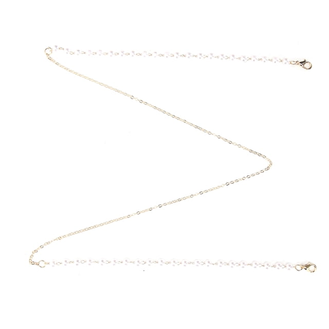 Cadena De Mufla De La Boca, Cadena De Soporte De Mufla De La Boca 62 Cm De Longitud De aleación Elementos De Perla De aleación Para Cualquier Ocasión Para Mujeres