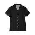 thumbnail image 4 of XuJwPNcy Button down Shirts for Women Short Sleeve Solid Color Blouses Dressy Casual V Neck Summer Tops, 4 of 6