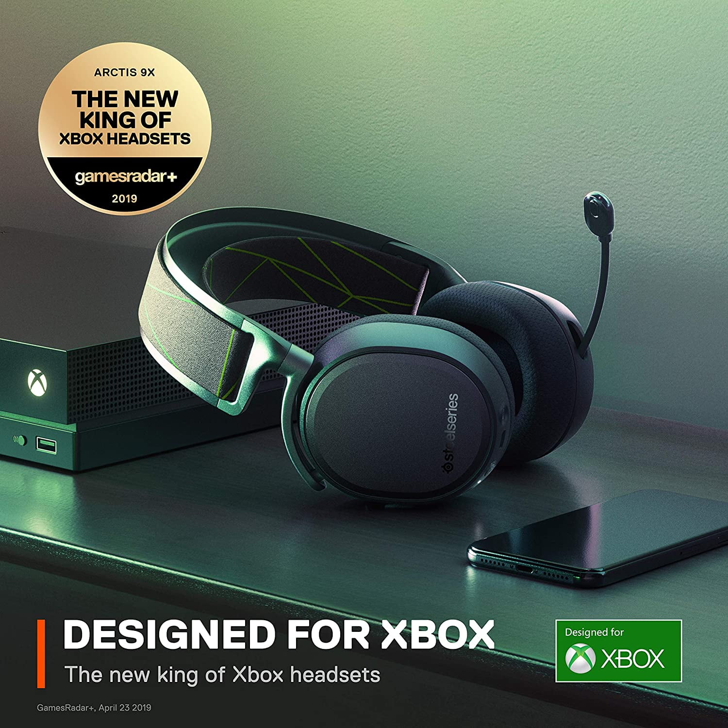 Kansen commando Tegenstrijdigheid SteelSeries Arctis 9X Wireless Gaming Headset for Xbox - Walmart.com