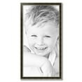 thumbnail image 2 of ArtToFrames 19" x 37" Black Panel With Silver Lip Picture Frame, 19x37 inch Multi Wood Poster Frame (WOM-5093),  Pack, 2 of 7