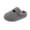 Gray, variant on House Slippers for Women Casual Indoor/Outdoor Shoes, Women's Velvet Thick Sole Height-Increasing Multi-Color Shoes Fall And Winter Comfortable Furry Half-Slippers Comfy Indoor House Shoes