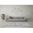 thumbnail image 3 of Ahgly Company Indoor Rectangle Solid Gray Modern Area Rugs, 2' x 4', 3 of 4