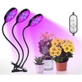 thumbnail image 1 of Lámpara LED de espectro completo con clip para el crecimiento de plantas, ideal para el cultivo de suculentas verdes, 100-240 V (45 W), 1 of 5