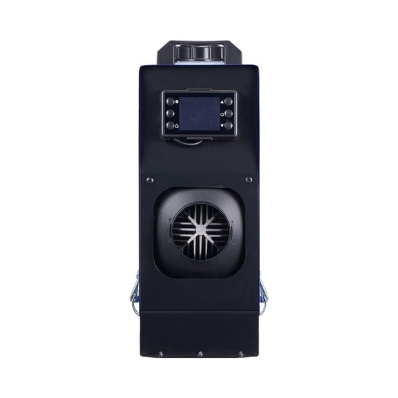 8KW Diesel Air Heater Compact All-in-One Design, 12V/24V DC with Remote Control & LCD Display, Rapid Heating Quiet Performance, 1.3 Gallon Built-in Fuel Tank for Campers, RVs, Trucks