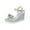 Silver, variant on KBODIU Women's Open Toe Buckle Ankle Platform Wedge Sandals Women's Open Toe Casual Rhinestone Comfortable Platform Wedge Sandals