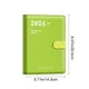 thumbnail image 3 of 2026 Planner Thick Notebook A5 Magnetic Closure Journal – Papel de 320 páginas de grosor, agenda semanal y diaria, cubierta de cuero PU, diseño plano, colores variados, 3 of 6