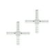 thumbnail image 1 of Accesorios de espiga de manguera de acero inoxidable 304 de Unique Bargains, conector de tubería en cruz de 4 vías de 25/64" para aire, agua, aceite, gas, combustible, 2 piezas tono plateado, 1 of 1