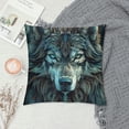thumbnail image 2 of Orinice Wolf Arrows Digital Art Graphic Decorative Throw Pillow Cover for Home Couch Living Room Bed Sofa, High-Quality Soft and Durable 1PC 18x18in, 2 of 5