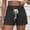 Black#05, variant on Women's Summer Pajamas Shorts Plus Size Baggy Drawstring Elastic Waist Pjs Short Casual Solid Oversized Lightweight Comfy Soft Loungewear Shorts Loose Fits Sleep Short Pajama