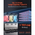 thumbnail image 2 of VEVOR Máquina comercial para hacer granizados, batidos y bebidas congeladas con tanque de 12 L x 3 pulgadas, 2 of 9
