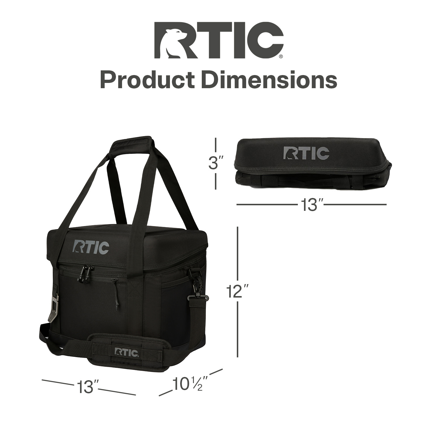 RTIC 27 Qt Collapsible Soft Cooler with Bottle Opener photo 6
