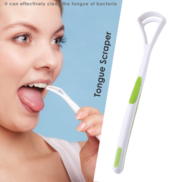 1 cepillo para lengua, raspador de lengua para mantener el aliento fresco, cuidado bucal, herramienta de limpieza de lengua Likrtyny cuidado belleza