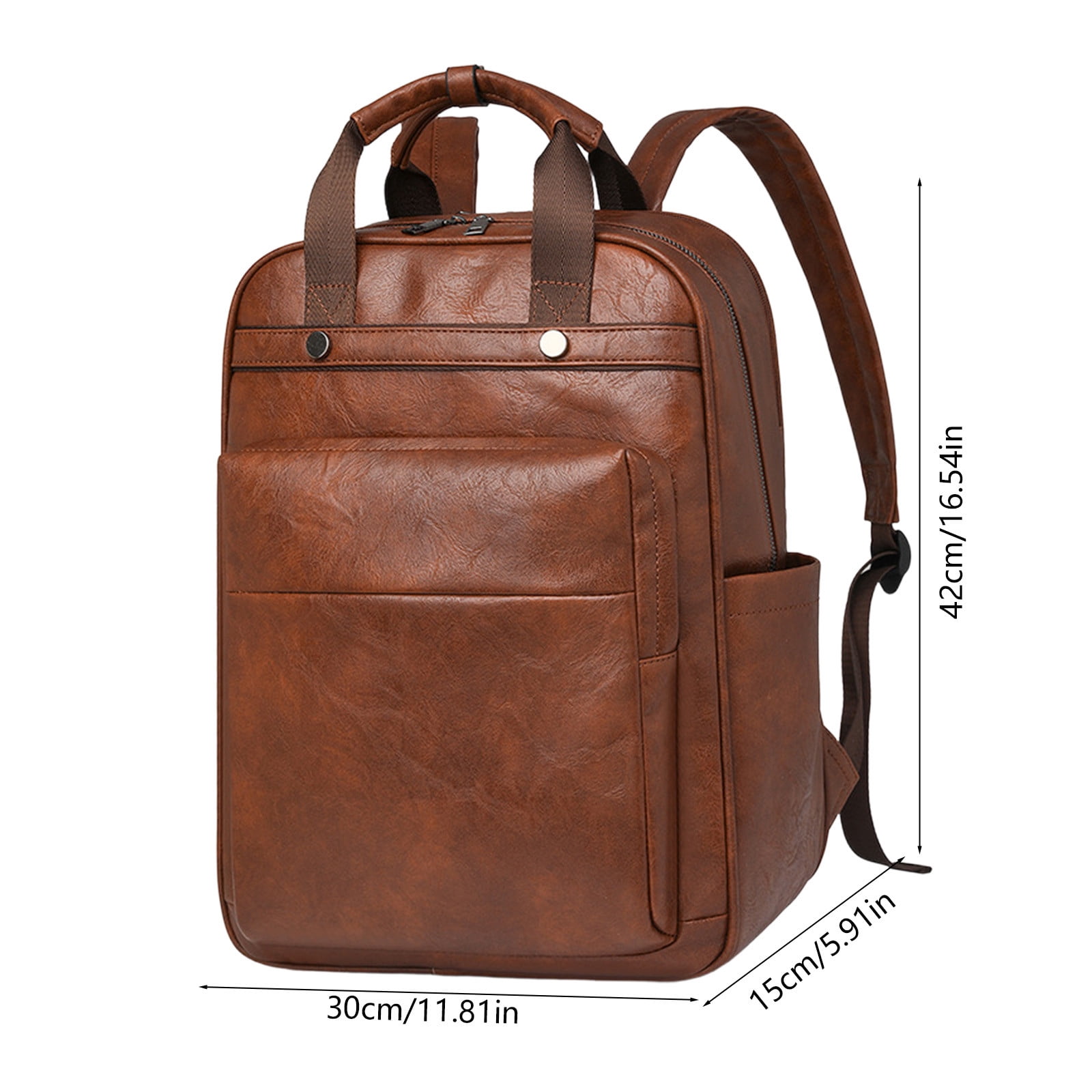 Women's Backpack, Large Capacity Fashion Backpack for Commute, Multi-Functional PU Leather Travel Backpack, Waterproof Daypack with Organizational Pockets, Stylish Carryall Backpack for Work