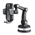 thumbnail image 1 of Riwesomey Soporte para teléfono móvil para coche, soporte giratorio para teléfono móvil para vehículo, soporte de ventosa para parabrisas, soporte Paneles de instrumentos para automóviles Negro, 1 of 6