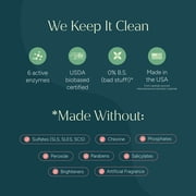 Puracy Stain Remover, Travel and Laundry Stain Cleaner for Clothes, Baby Essentials, Kids Stains, Oil and Fabric Spot Cleaner, 48 fl oz
