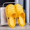 thumbnail image 5 of Blanco Mujeres Hombres Plantillas de soporte de arco Zapatos de jardín Zapatillas de verano Sandalias de playa, 5 of 5