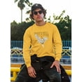 thumbnail image 2 of Rock Poster W Angel Girl  Sweatshirt Men -Image by Shutterstock, Male Small, 2 of 4