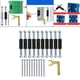 thumbnail image 3 of Juego de 21 tornillos de casete para varilla de soporte, llave resistente a la oxidación para interruptor de pared 86 tipo aislado, 3 of 8