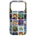 thumbnail image 1 of Funda de teléfono Yu-Gi-Oh! Colorida cuadrícula de personajes de anime para iPhone 17 Pro, 1 of 3