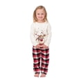 thumbnail image 4 of Conjunto de pijama de manga larga para padres e hijos, trajes de moda para Familia, Feliz Año Nuevo, alces navideños impresos, 2022, 4 of 4