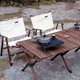 thumbnail image 2 of Mesa de estufa de camping portátil Mesa de estufa plegable Soporte de estufa a prueba de viento para exteriores para acampar Senderismo Mochilero Picnic, 2 of 5