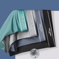 thumbnail image 1 of 4Pcs Men's Underwear Ice Silk Mesh Boxer Shorts Sexy Panties Man Underpants Thin Male U Convex Lingerie Wholesale Lots L-6XL 9902-1 4XL, 1 of 6