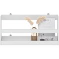 thumbnail image 4 of Furinno Hermite Multipurpose Wall Mounting Storage Shelf, White, 4 of 6